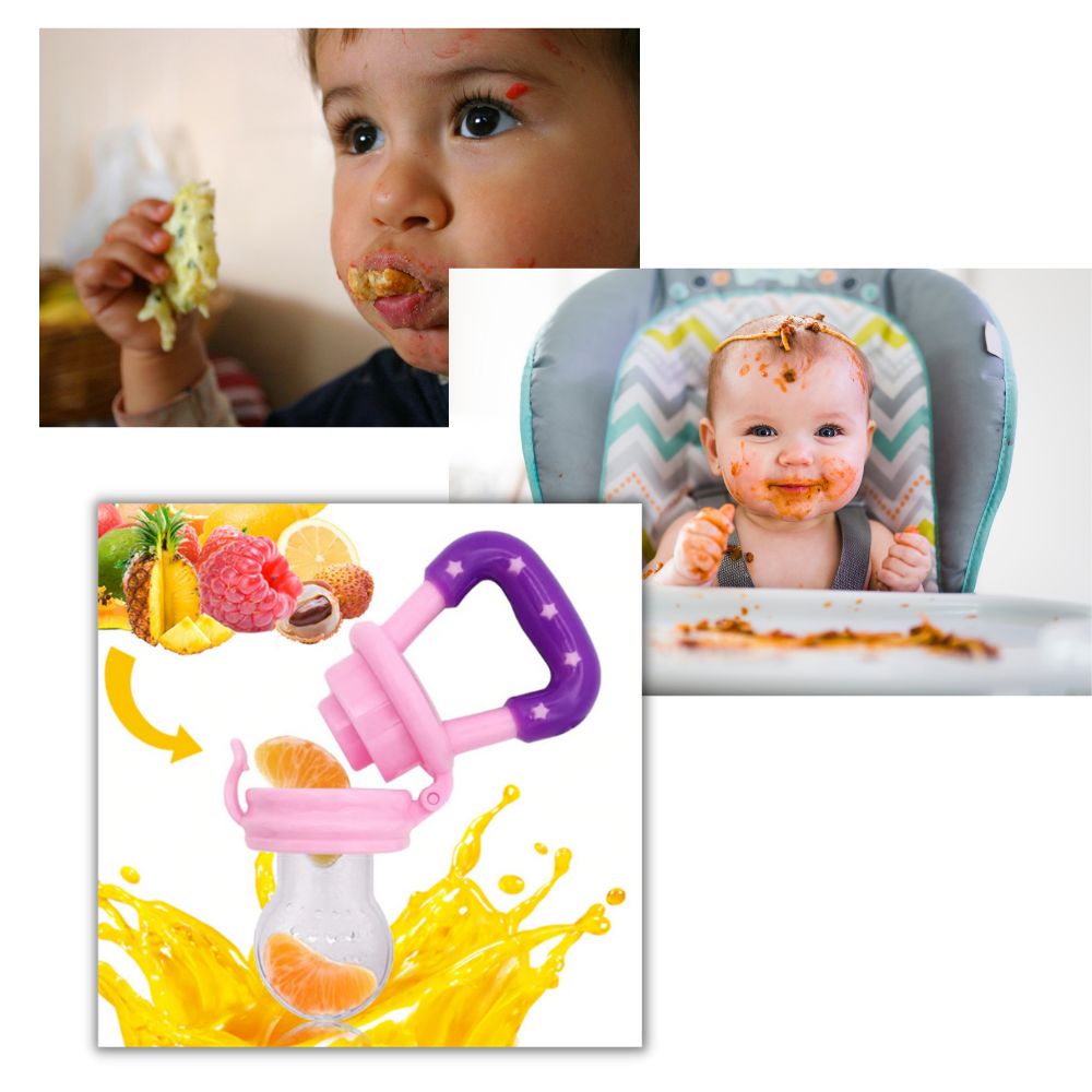 Baby snacking pacifier - Easy to use - Ozerty