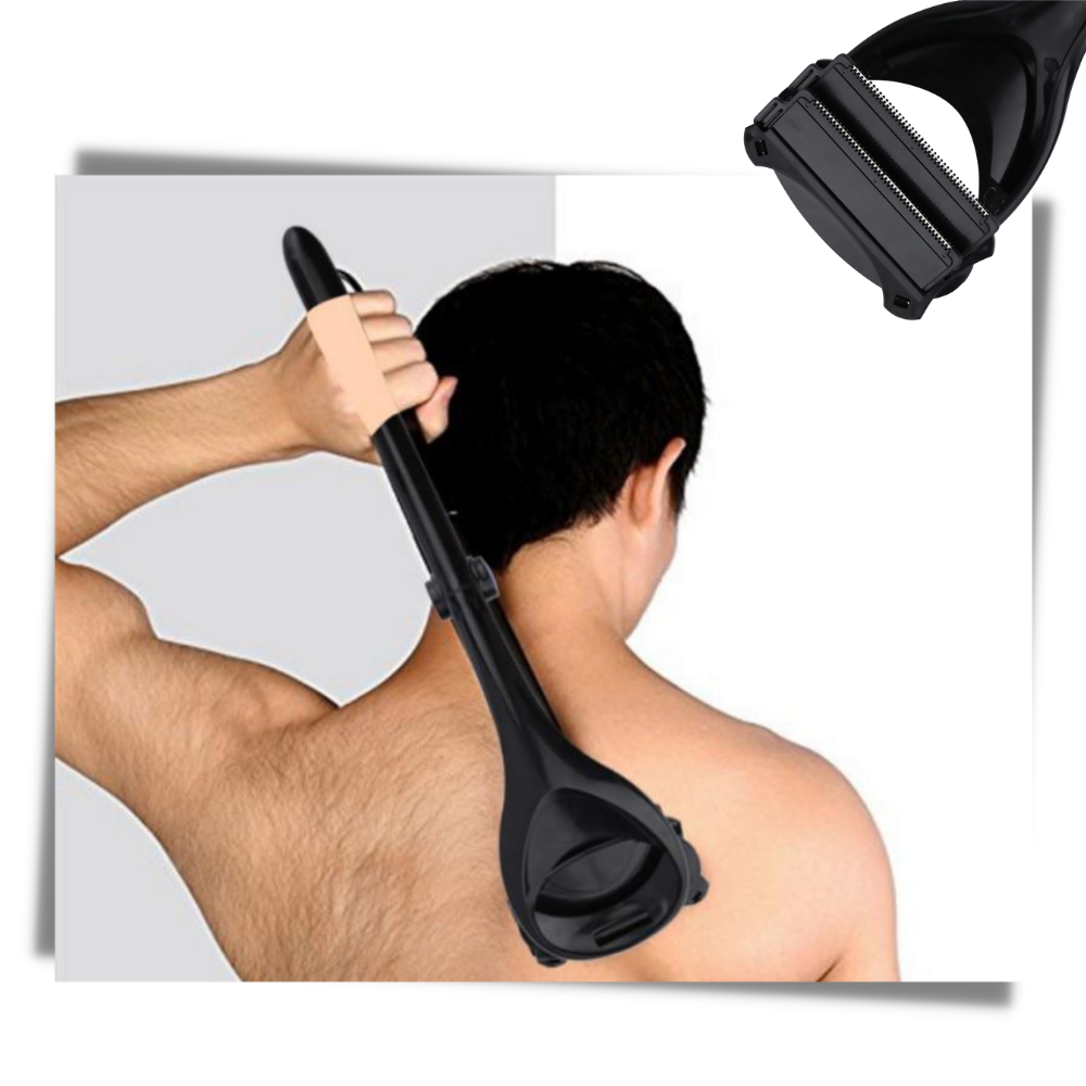 Back & Body Shaver - Tooth-shaped Shaver  - 