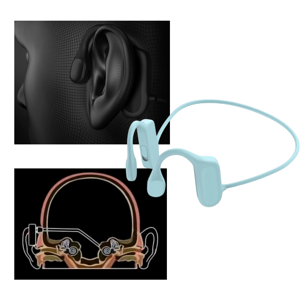 Bone Conduction Headphones - Conduction Technology -