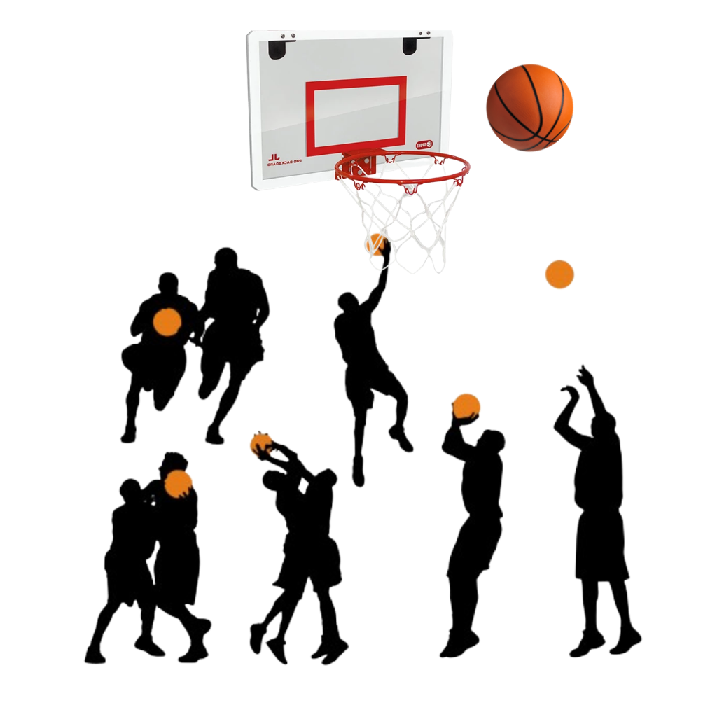 Ensemble de mini-panier de basket-ball - Aide à améliorer les compétences - Ozerty