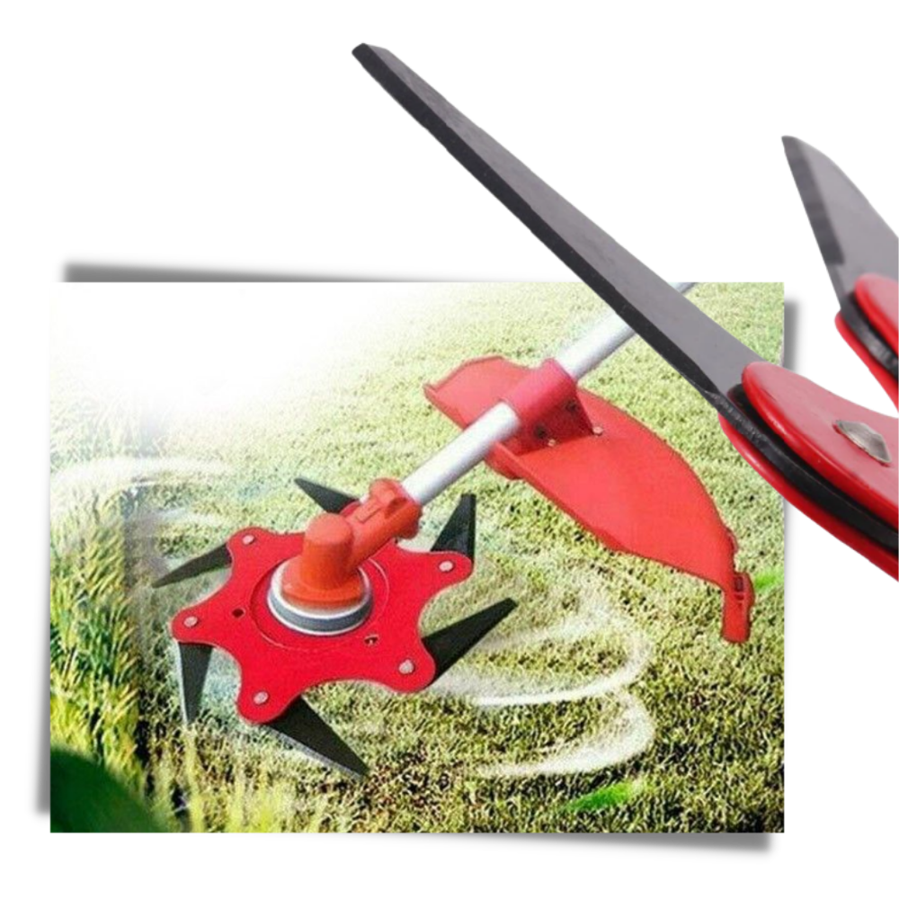 Brush cutter head - Lawn mower blade - Ozerty