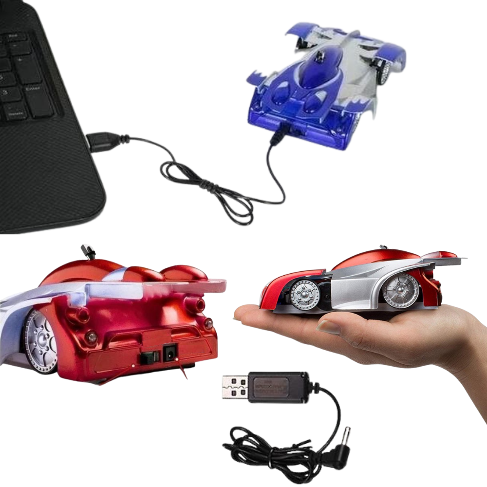 Auto RC da arrampicata su parete - USB ricaricabile - Ozerty