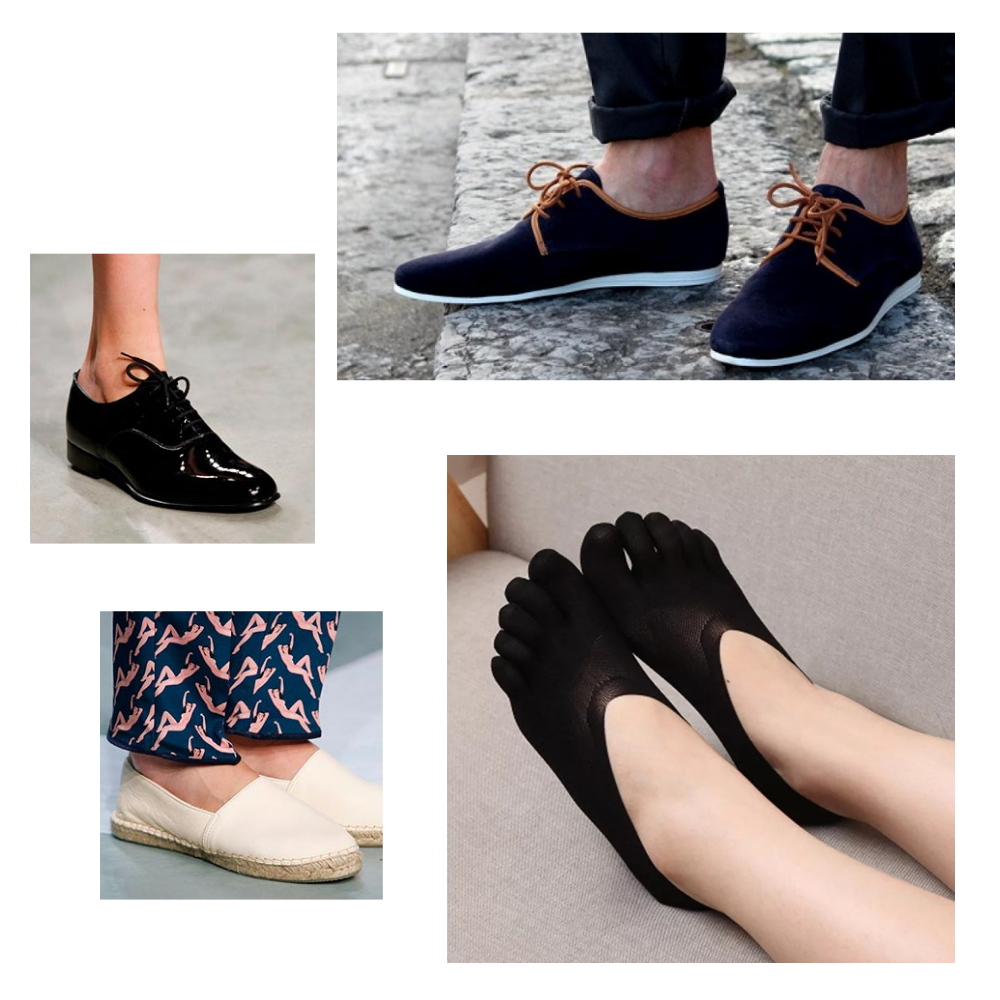 2 Pairs of Compression Socks - Non-Slip Design -