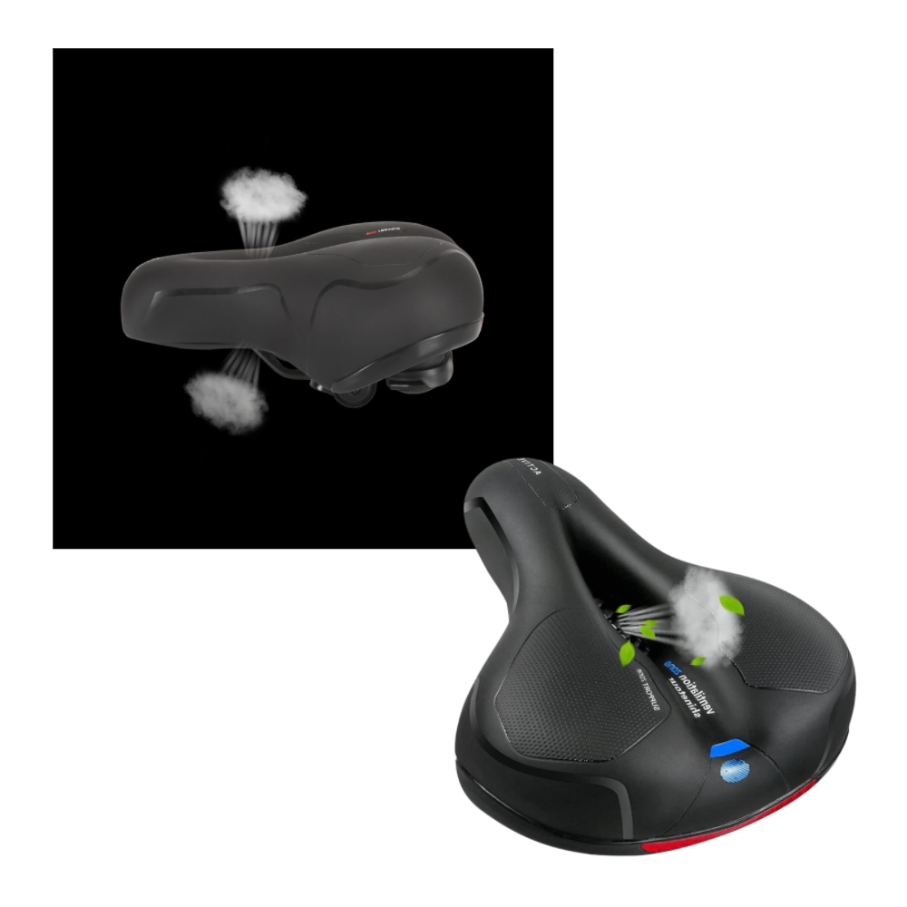 The Ultimate Ultra Soft Cycling Saddle - Breathable Design - 