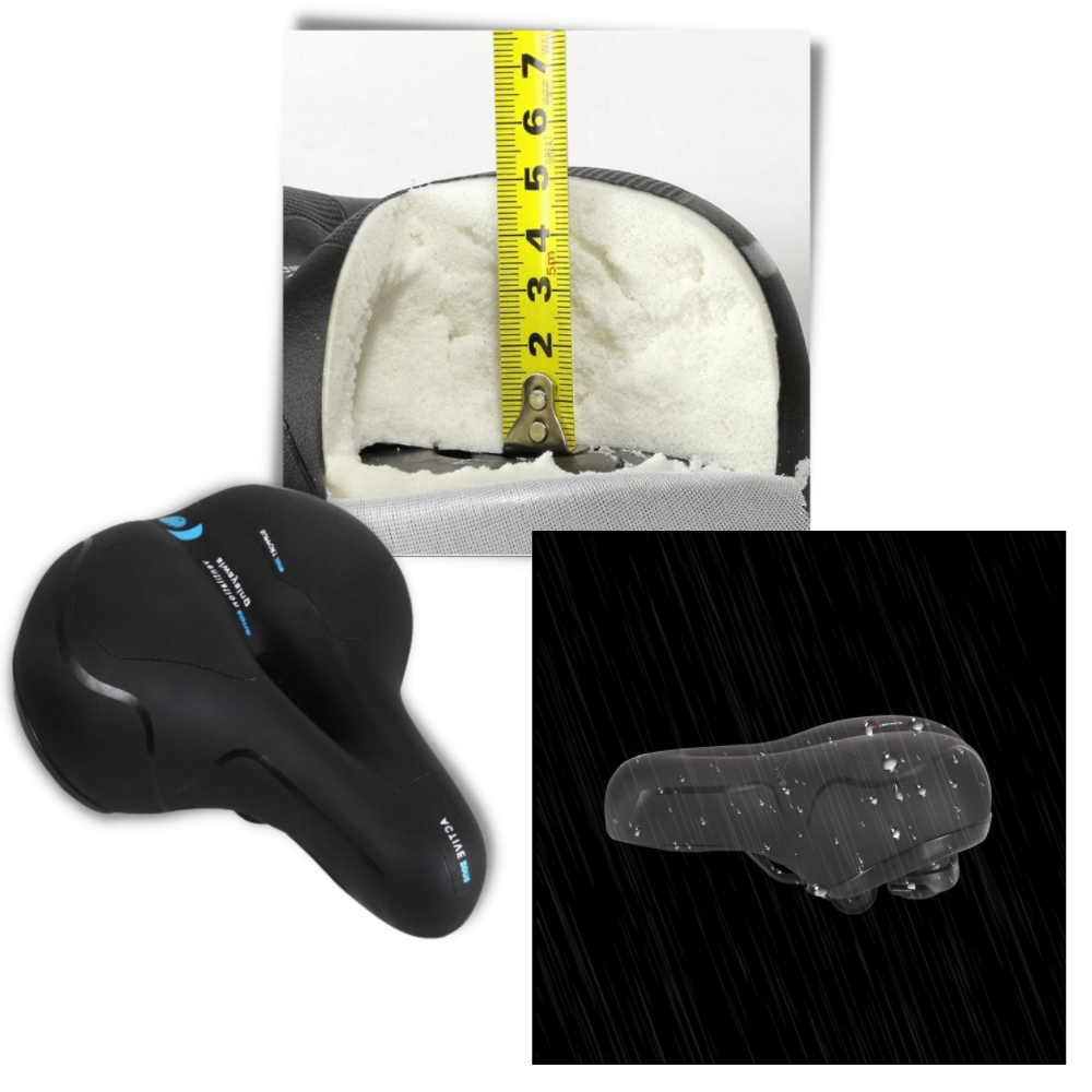 The Ultimate Ultra Soft Cycling Saddle - Durable Materials - 
