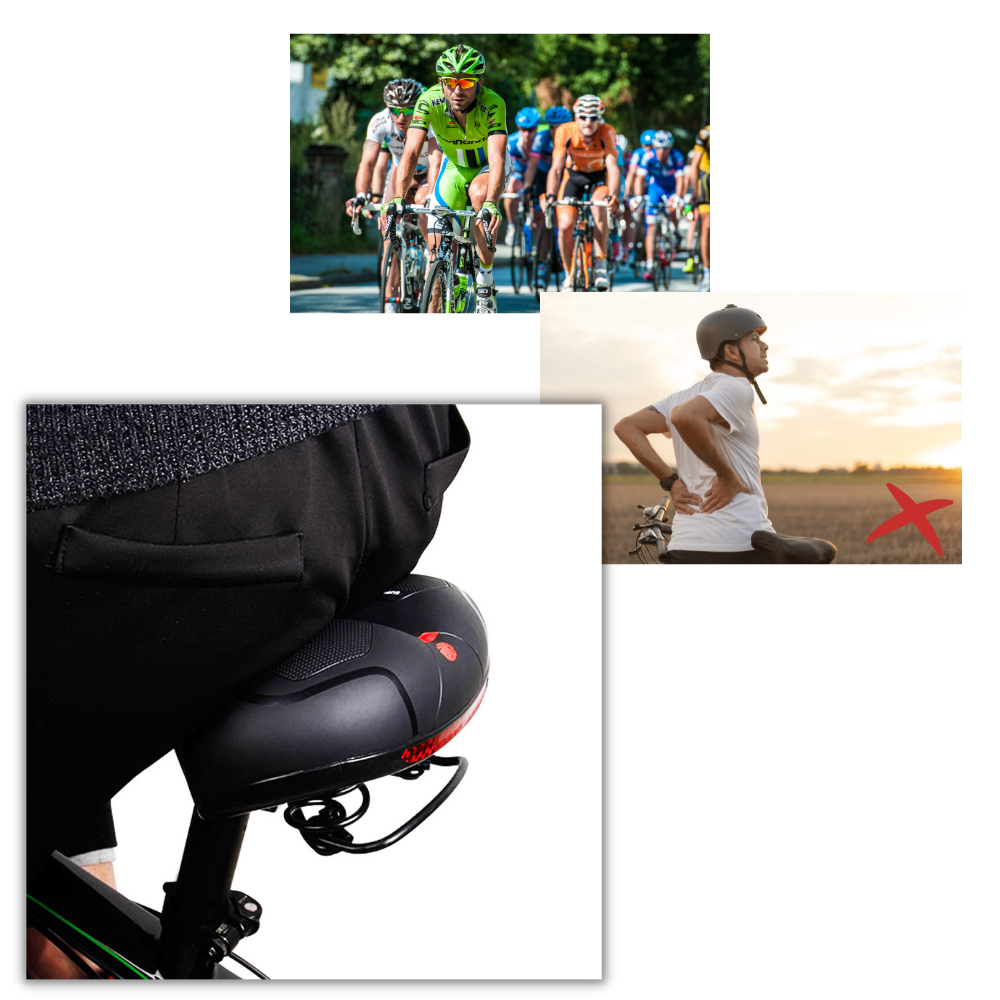 The Ultimate Ultra Soft Cycling Saddle - The Ultimate Cycling Saddle - 
