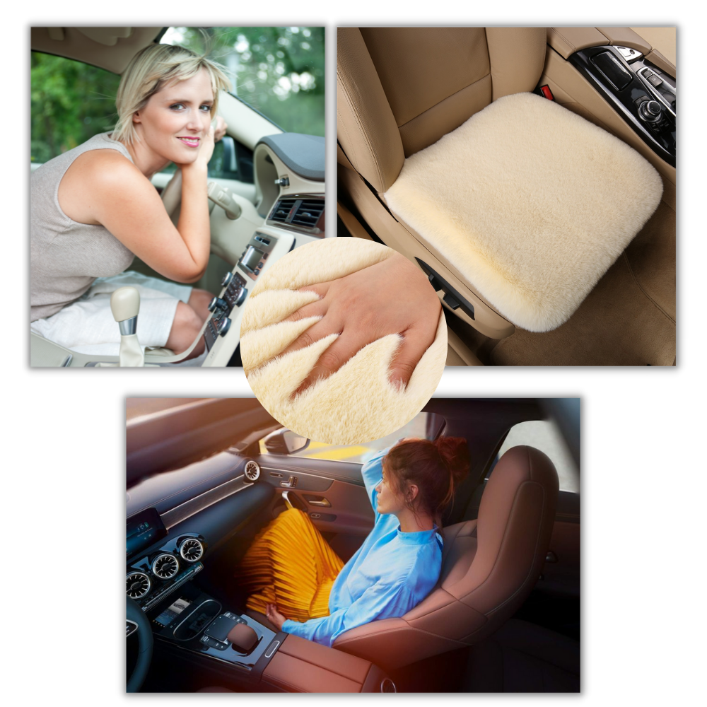 Plush Car Seat Covers - Stay Cool in Summer - Ozerty