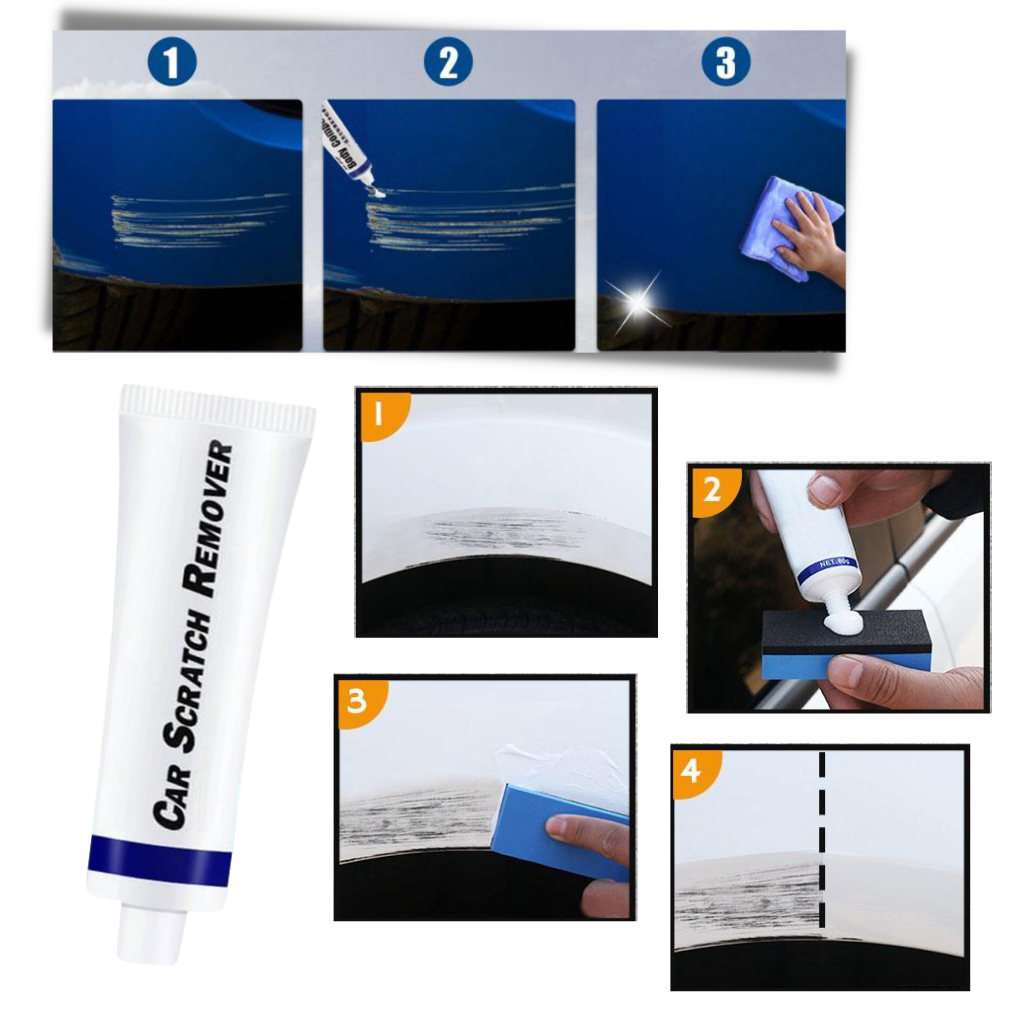 Car Scratch Repair Kit - Quick and Easy - 