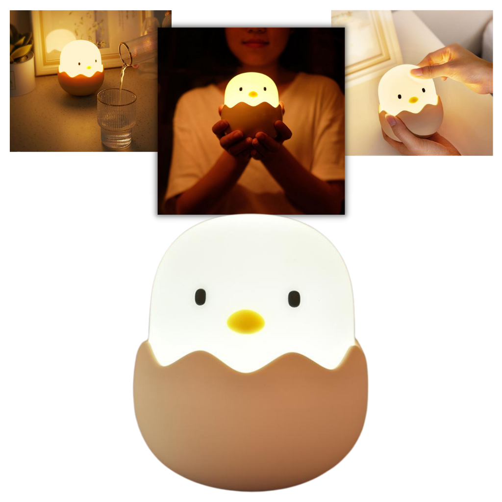 Chick Dimming Led Rechargeable Night Light │ Night Lamp With Touch Sensor │ - 