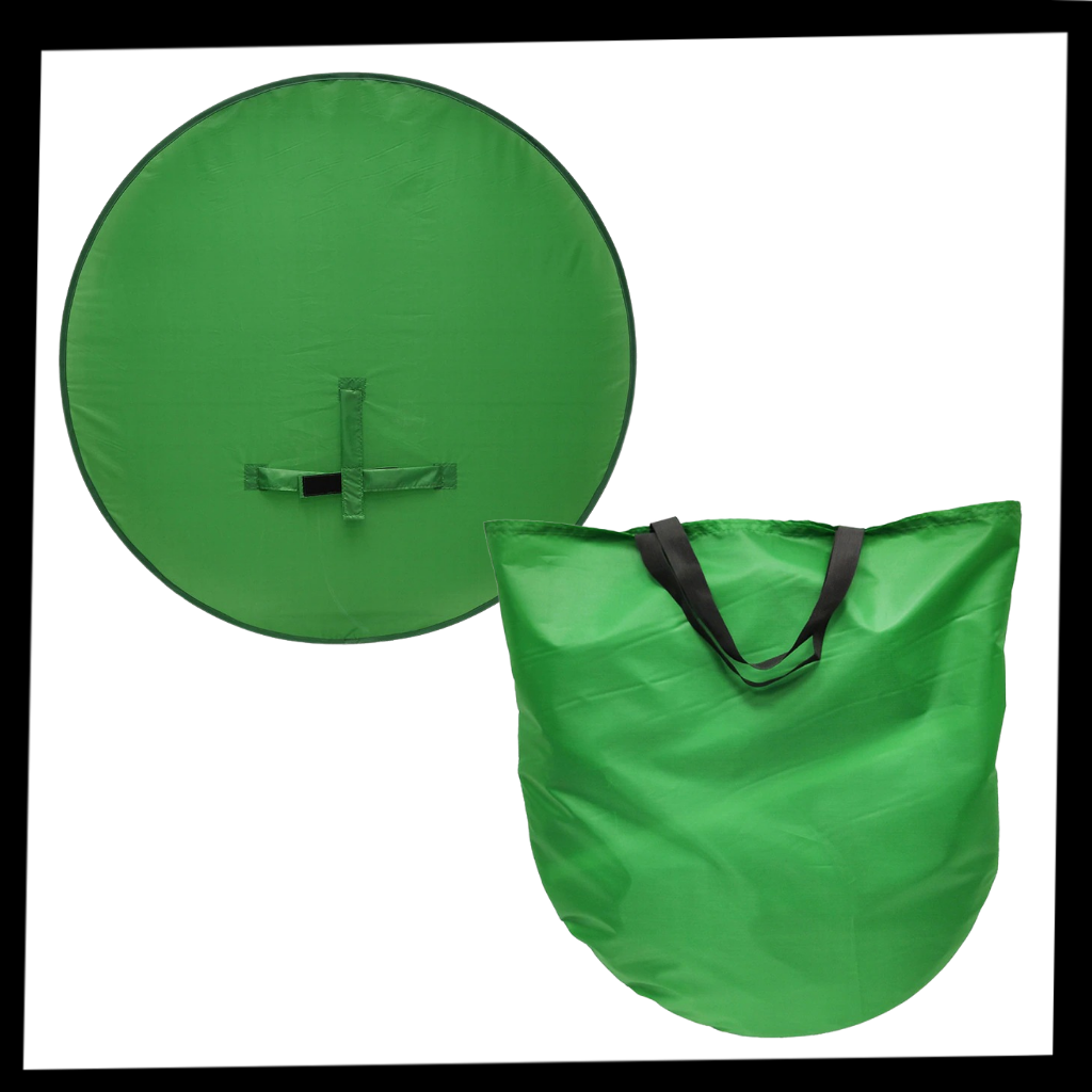 Collapsible Green Screen for Chair - Package - 