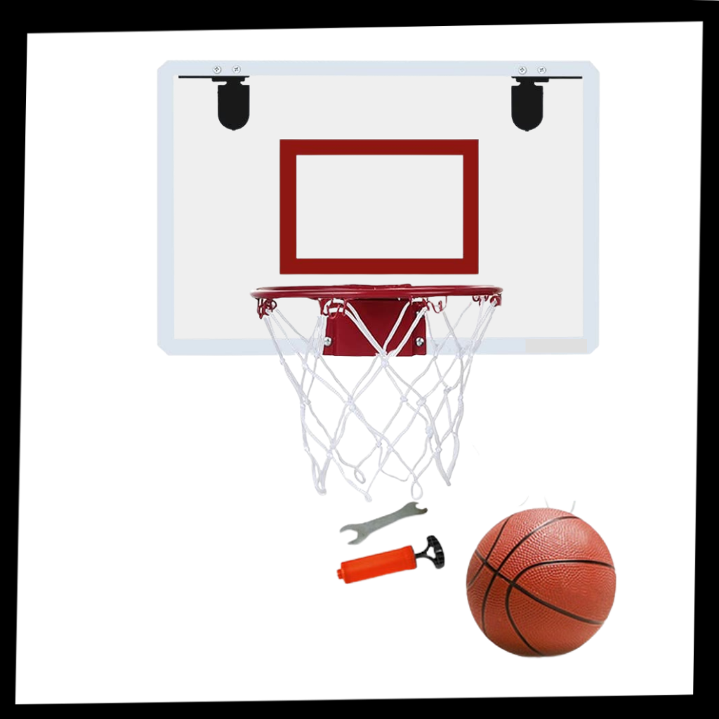 Ensemble de mini-panier de basket-ball - Contenu du produit - Ozerty