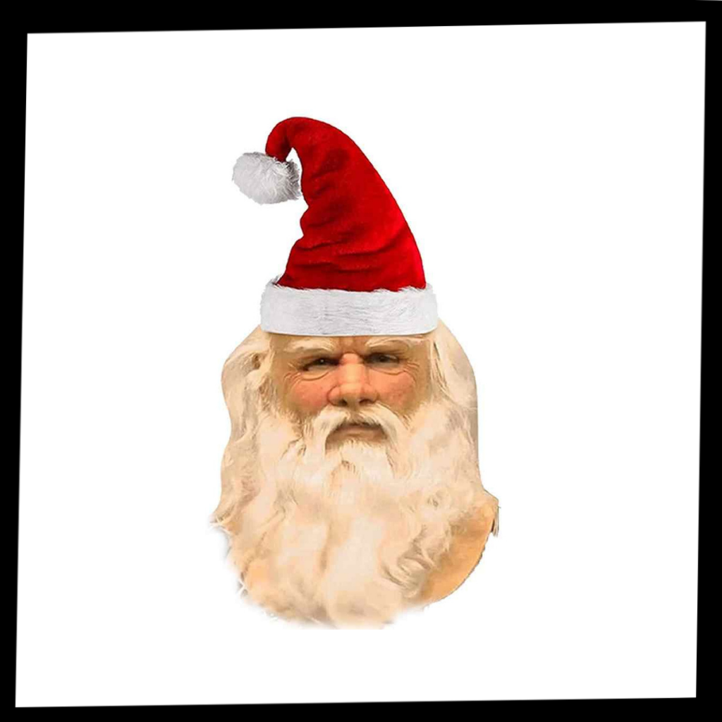 Cosplay Santa Mask - Package -