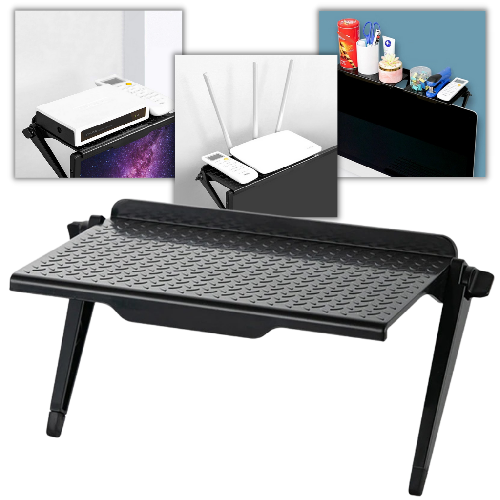 Multifunksjonelt sammenleggbart skrivebord - sammenleggbar oppbevaringshylle - sammenleggbar skrivepult - Ozerty