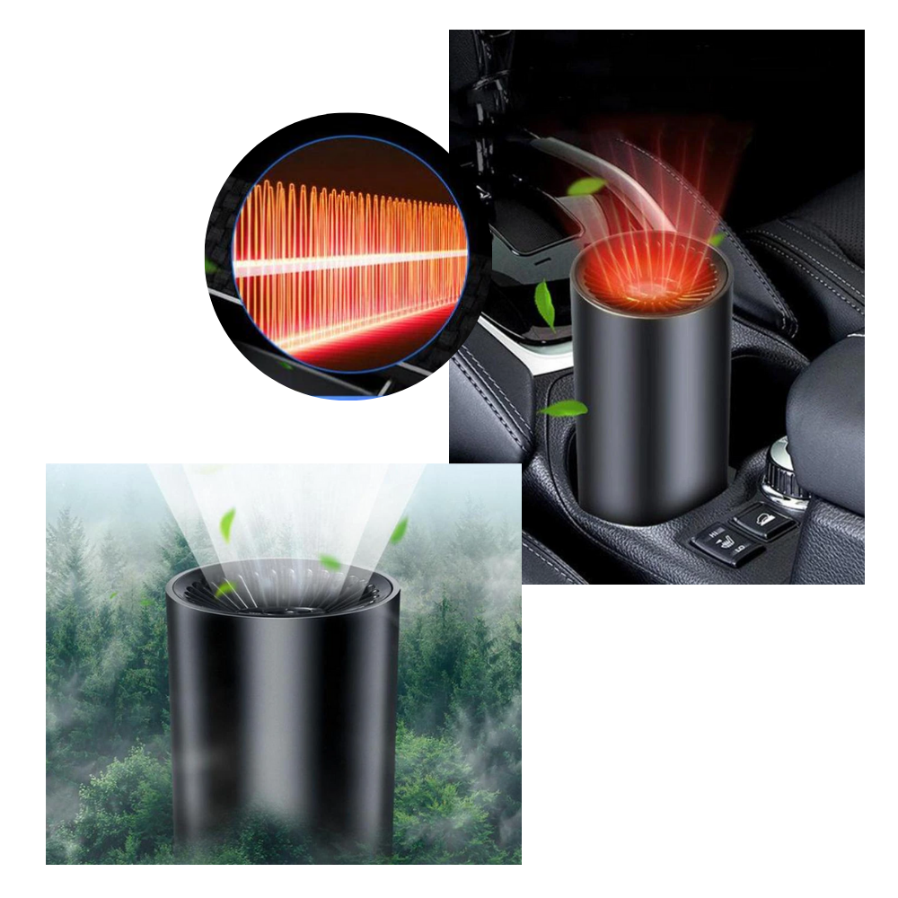 Warm Air Blower Cup for Car - Dual Function - 