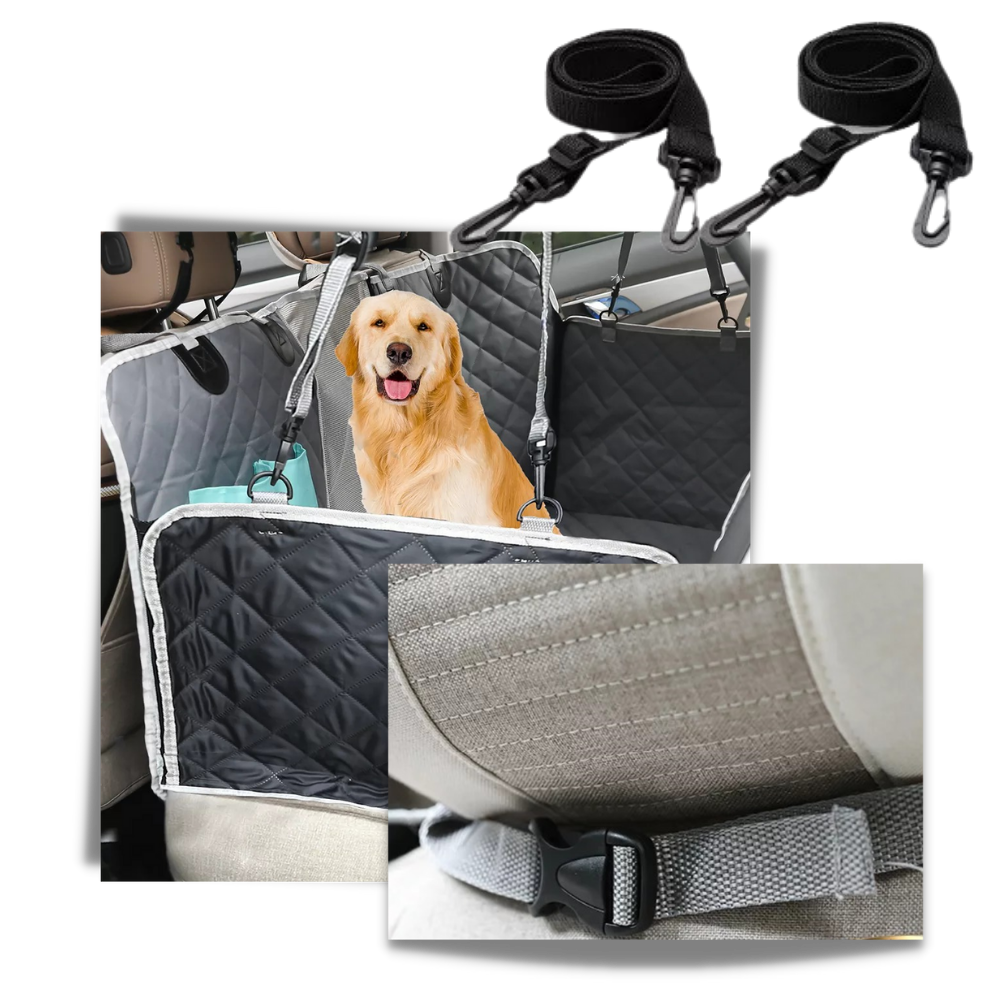 Funda para el asiento del coche para perros - Protección integral - Ozayti
