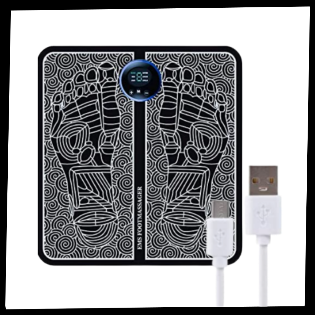 Electric Foot Massage Mat - Package - Ozerty