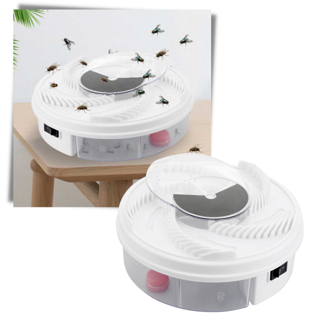 Electric fruit fly and house fly trap - Electric fly catcher - 