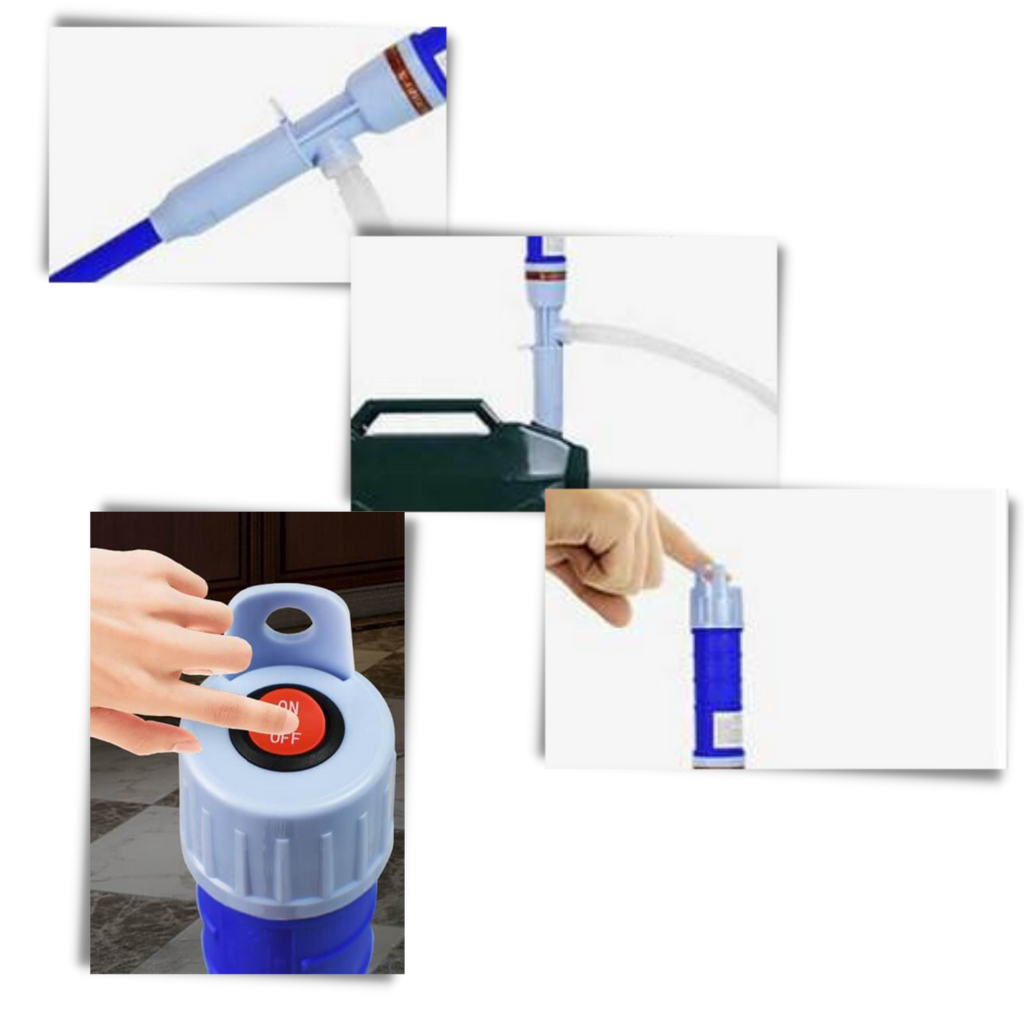 Bomba eléctrica de extracción de líquidos - Fácil de usar - Ozayti
