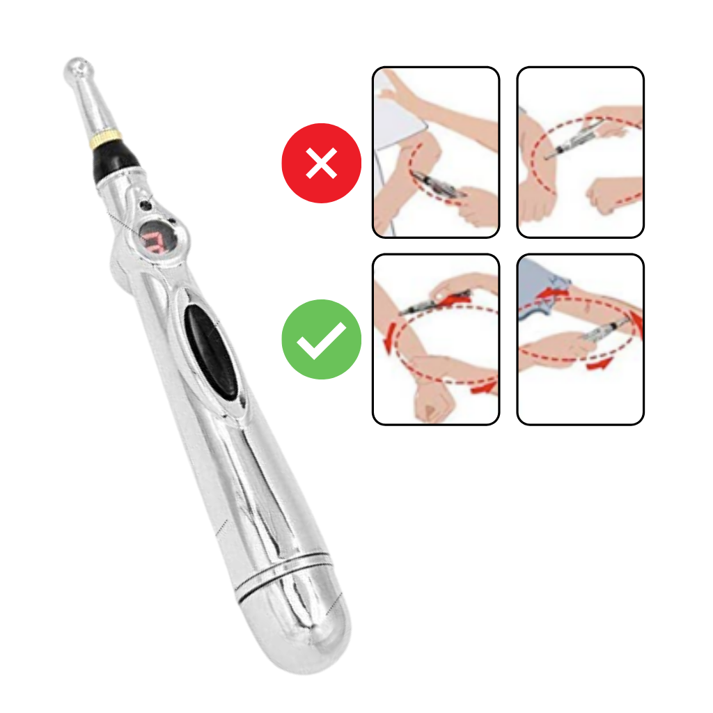 Acupuncture massage Pen - Easy to Use - Ozerty