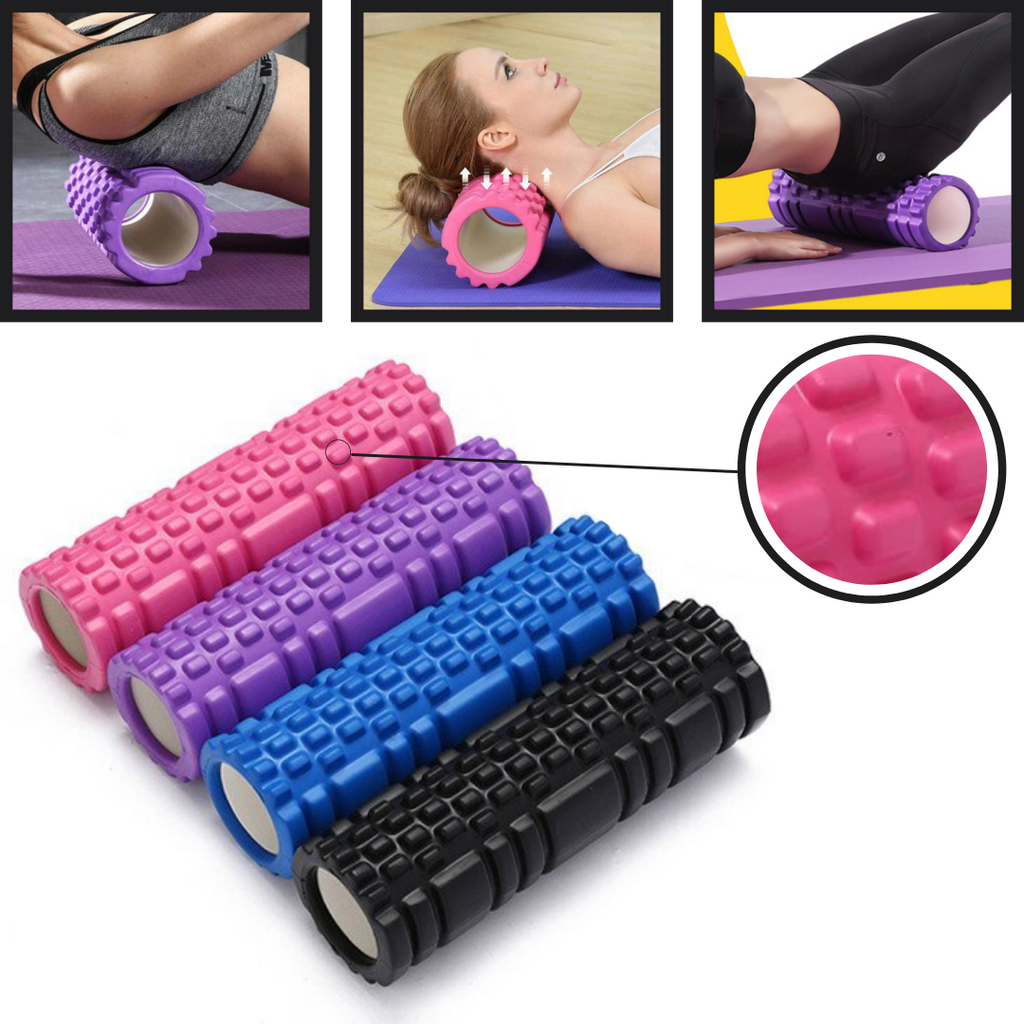 Foam Roller for Massage Exercises - Relaxing Massage Tool - Ozerty