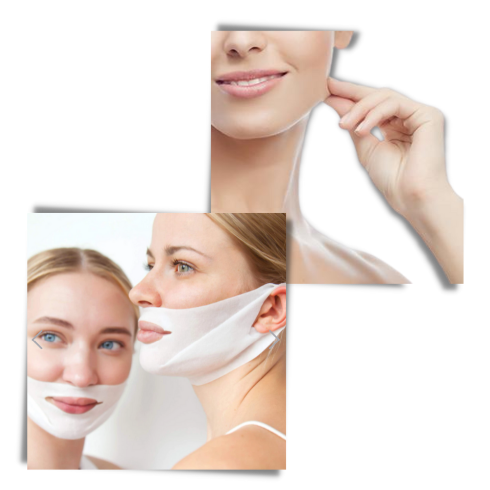 Ansiktsmask för bantning - Mask för ansiktslyftning - Ozerty