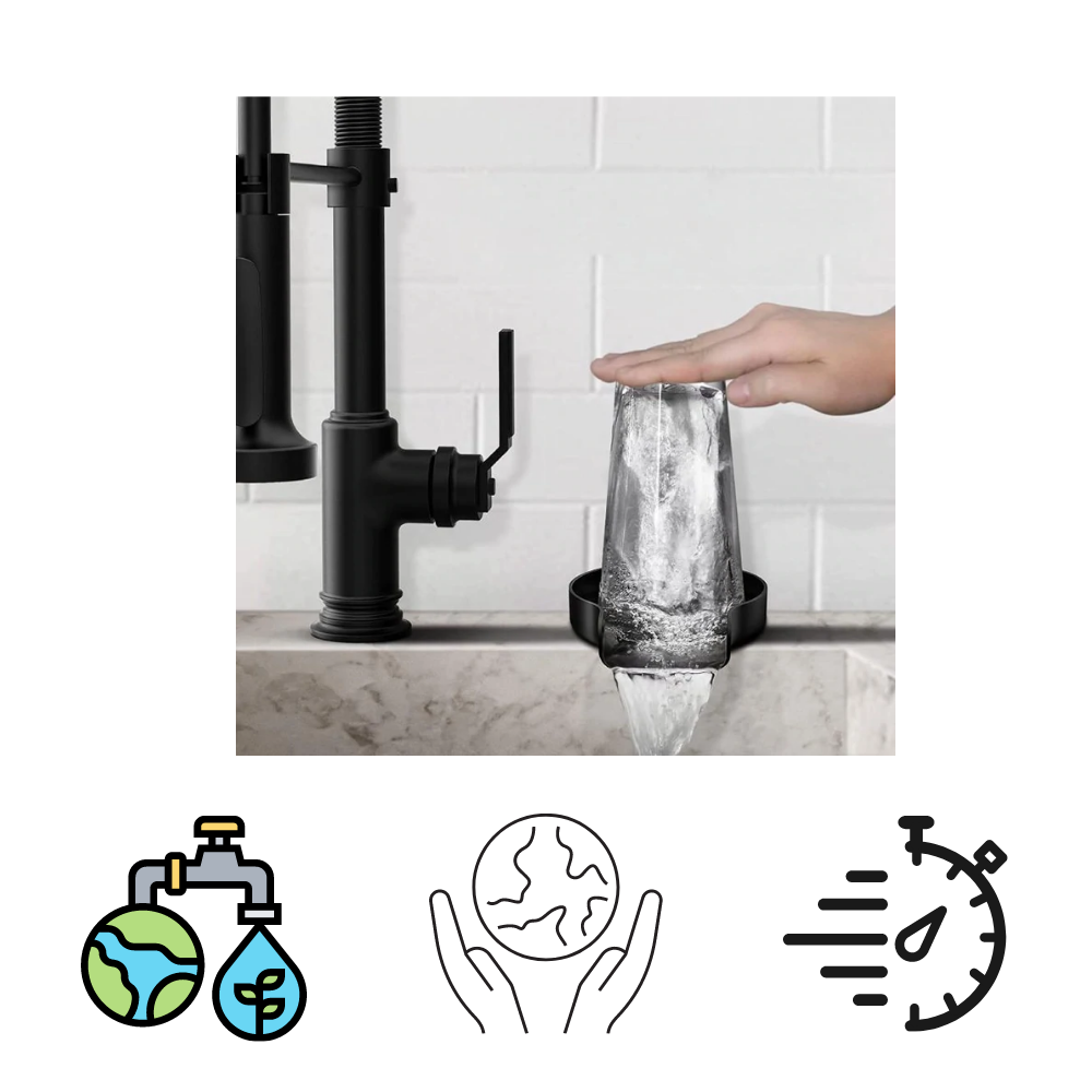 Automatisk glassköljare - Sparar vatten - Ozerty