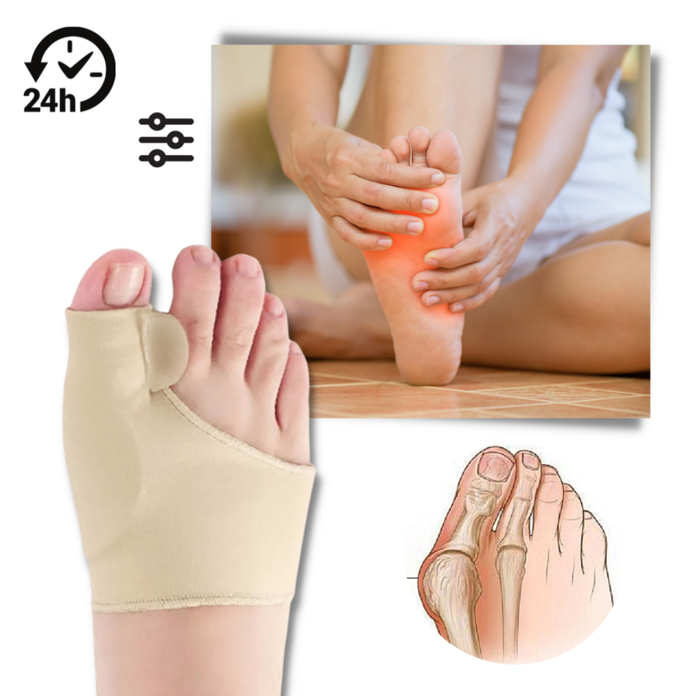  gel bunion corrector | toe straightener | bunion pain relief - 