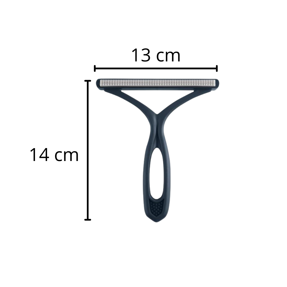 2 Pezzi di depilatore manuale a doppia faccia per vestiti - Dimensions - Ozerty