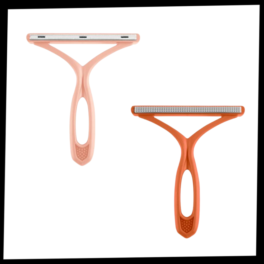 2 Pieces of Double-Sided Manual Hair Remover for Clothes - Package - 