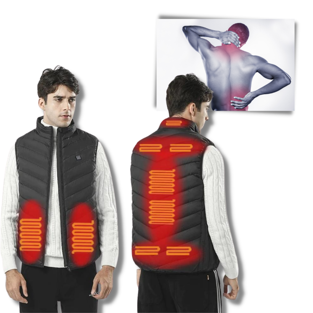 Unisex Heated Vest  - Extra Features -