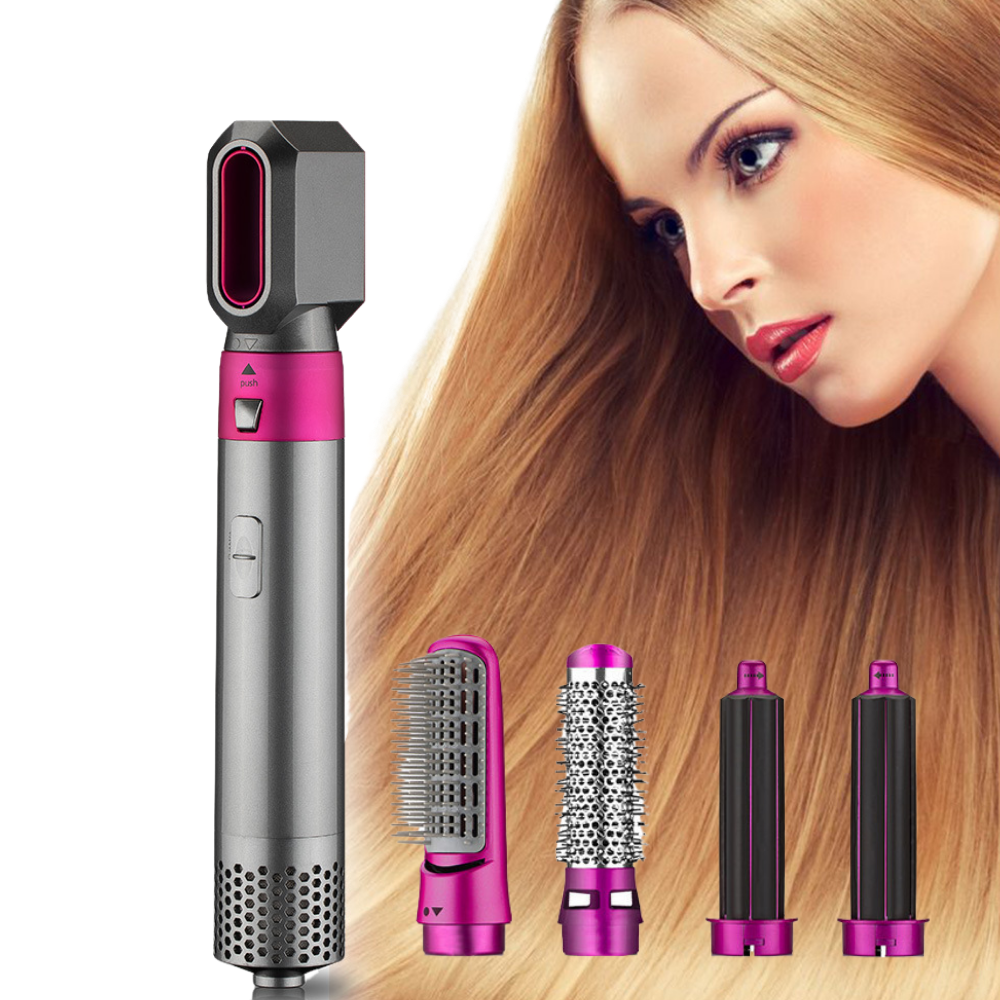 Hair Straightener 5-in-1 Set - 5-in-1 Multifunctional Design -