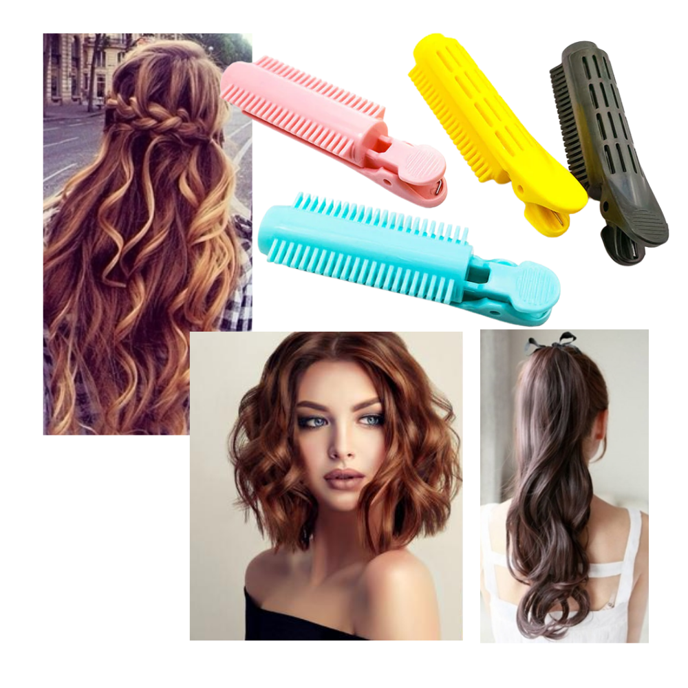 Lot de 4 pinces de voluminisation instantanée pour les cheveux - Ozerty