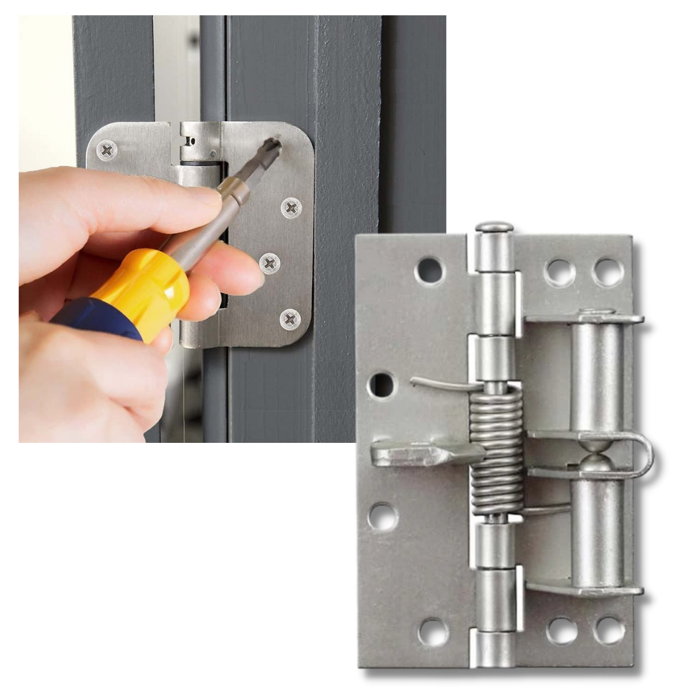 Versatile Soft-Closing Door Hinge - Easy and Safe to Install - 