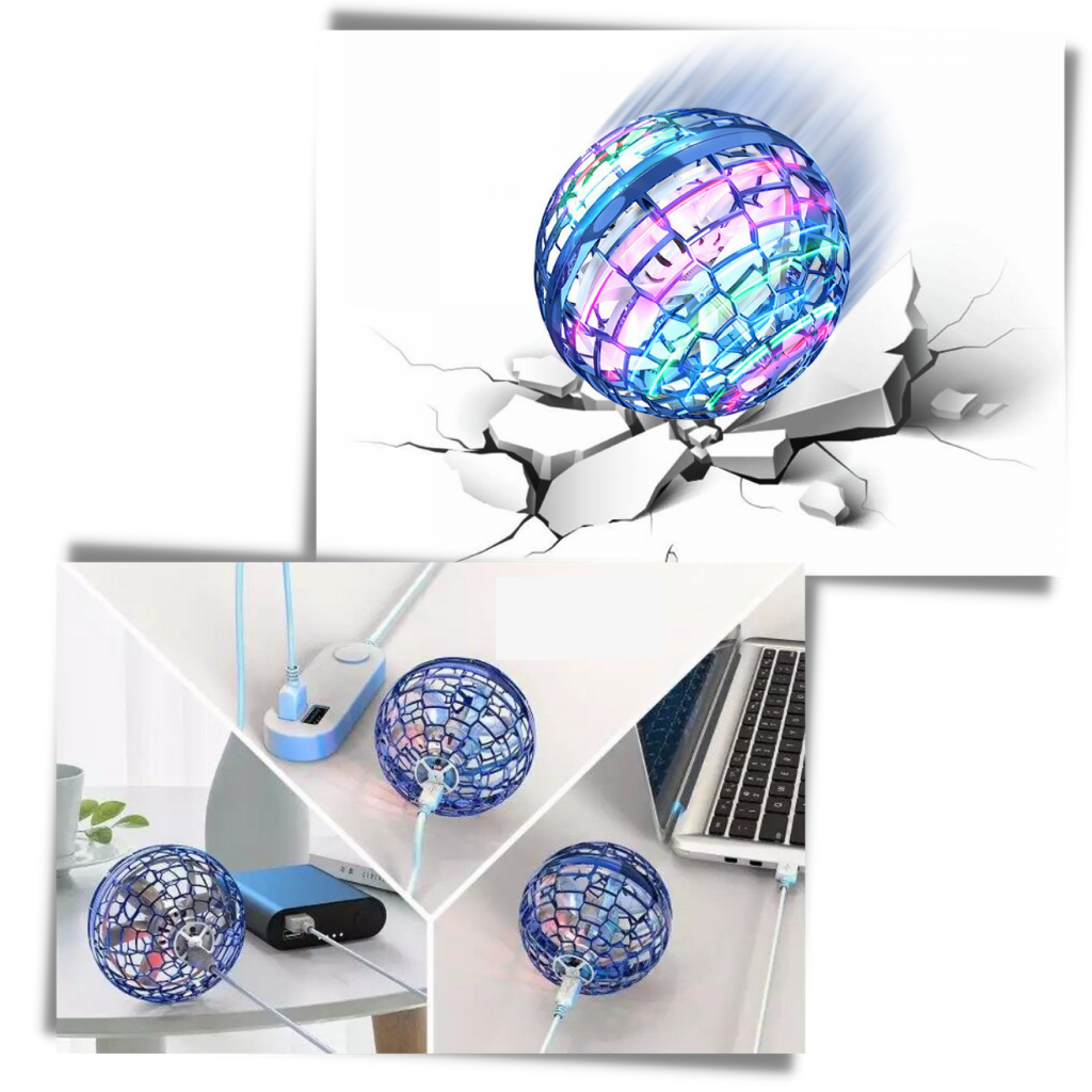 Hovering ball toy - Durable and rechargeable - 