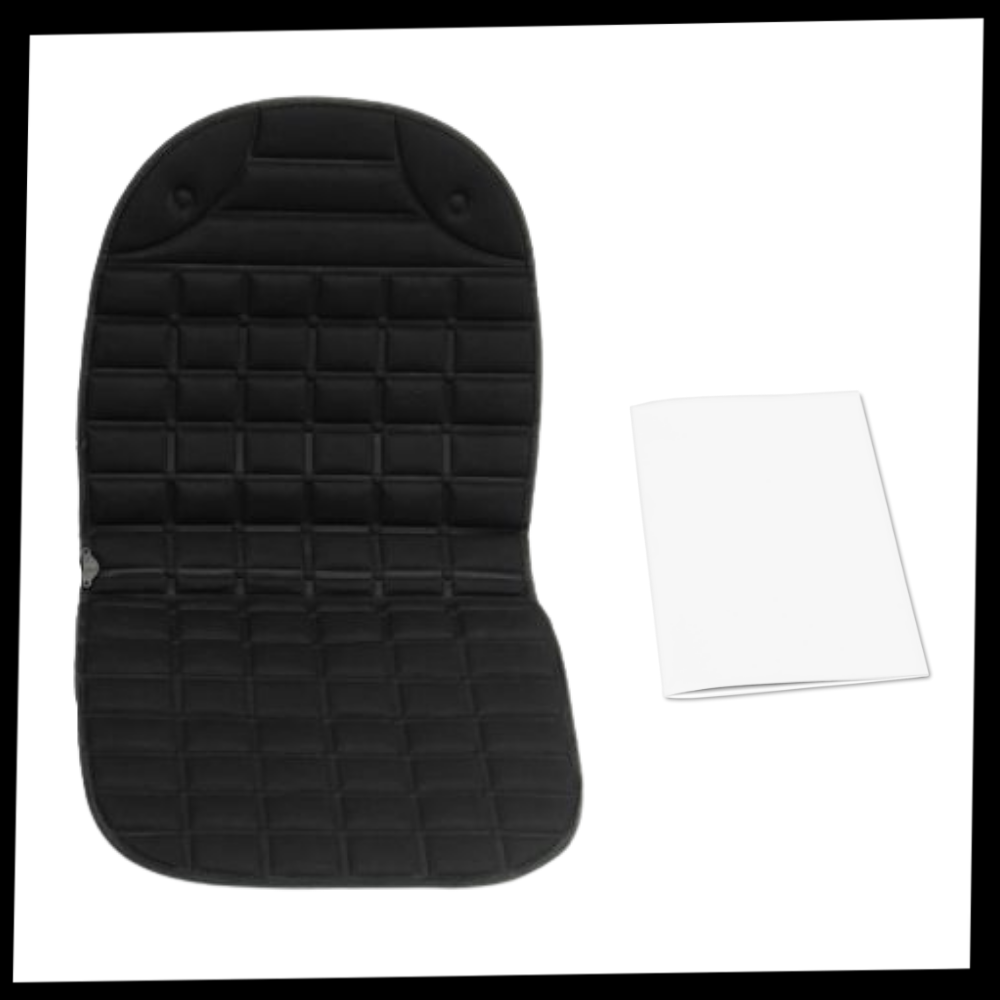 Heated Seat Cover for Car, SUV, and Truck - Package - 