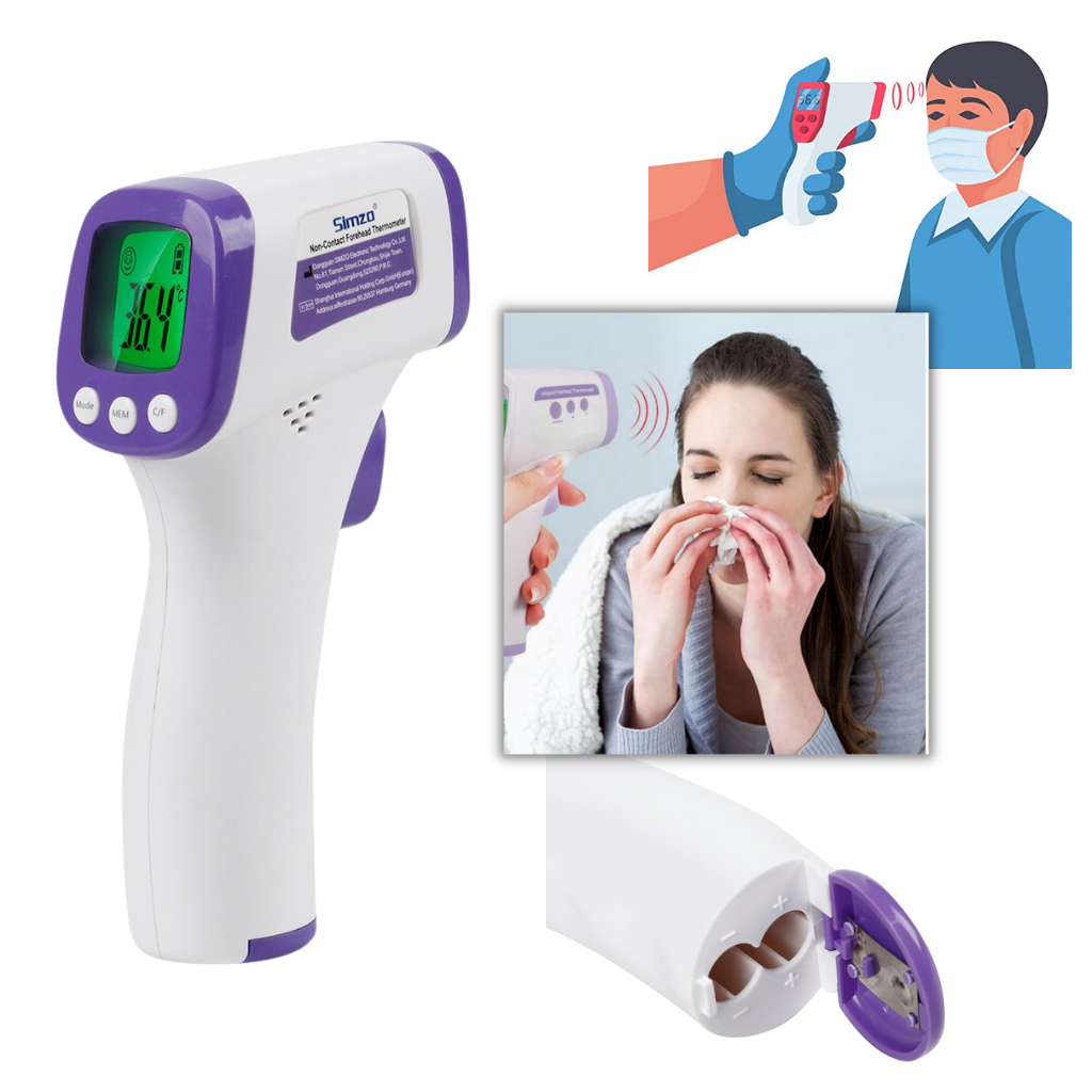 infrared thermometer | digital thermometer | contactless thermometer - 