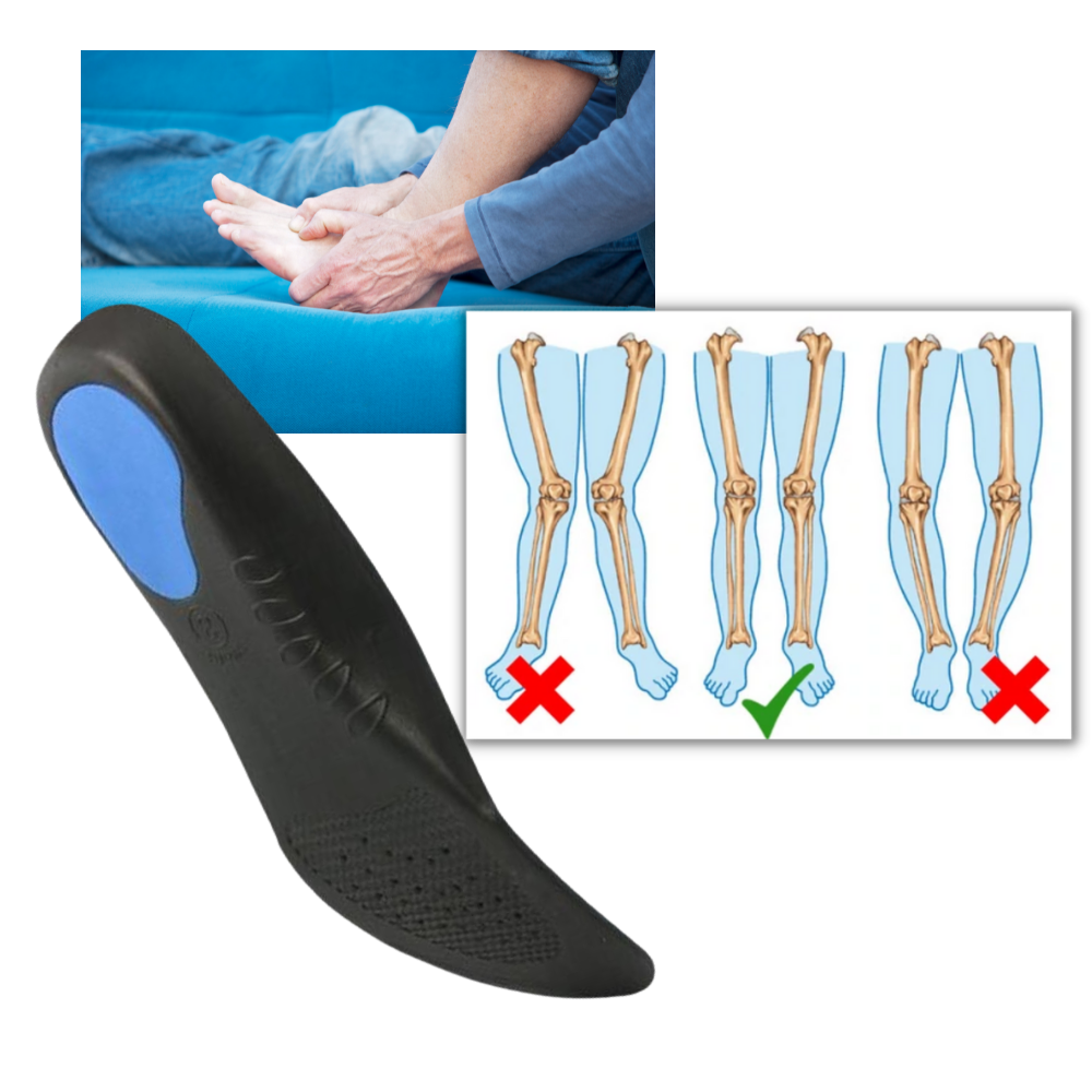 Orthopaedic Posture-Correcting Insole - Relieves Foot Pain - 