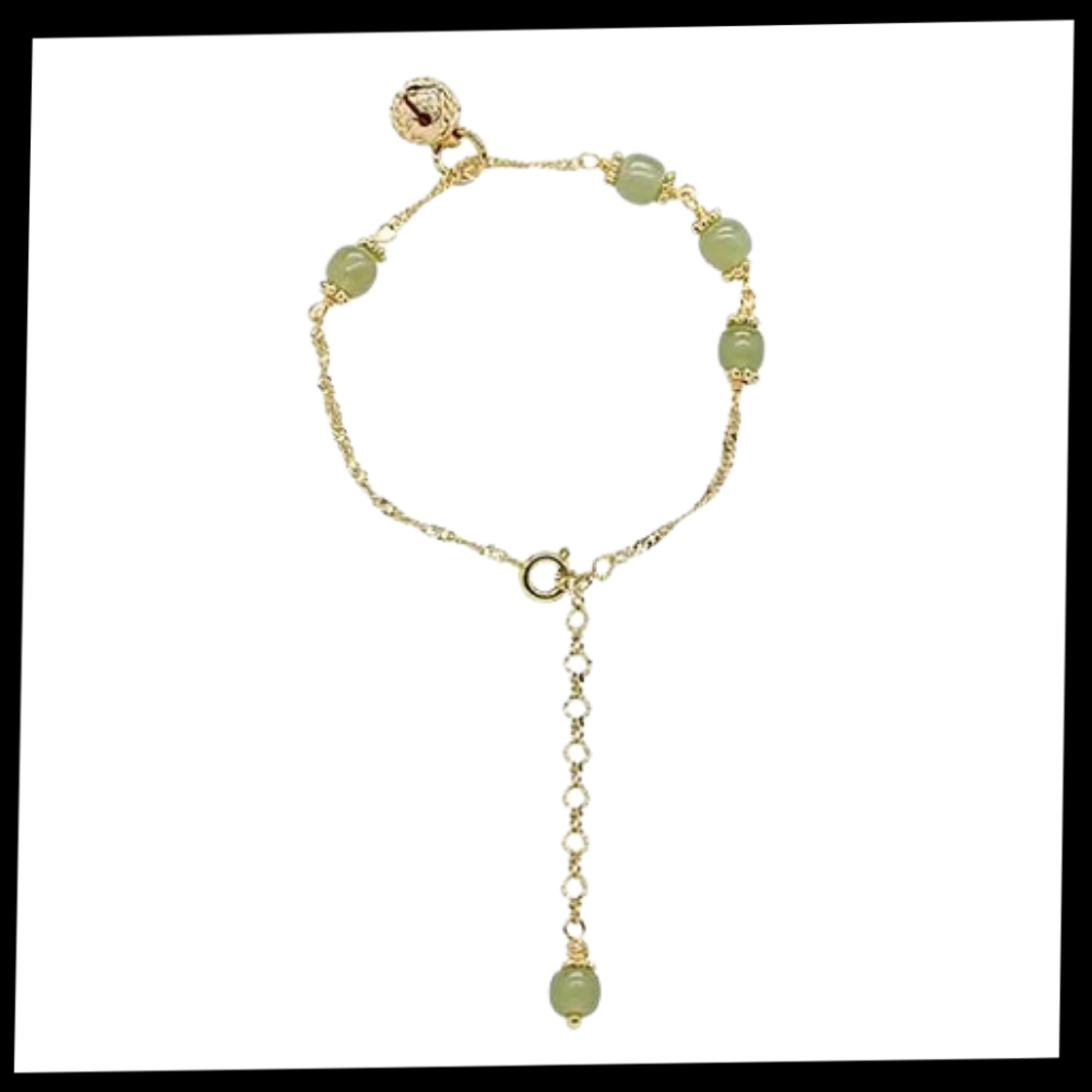Hetian Jade Bell Bracelet - Package - 