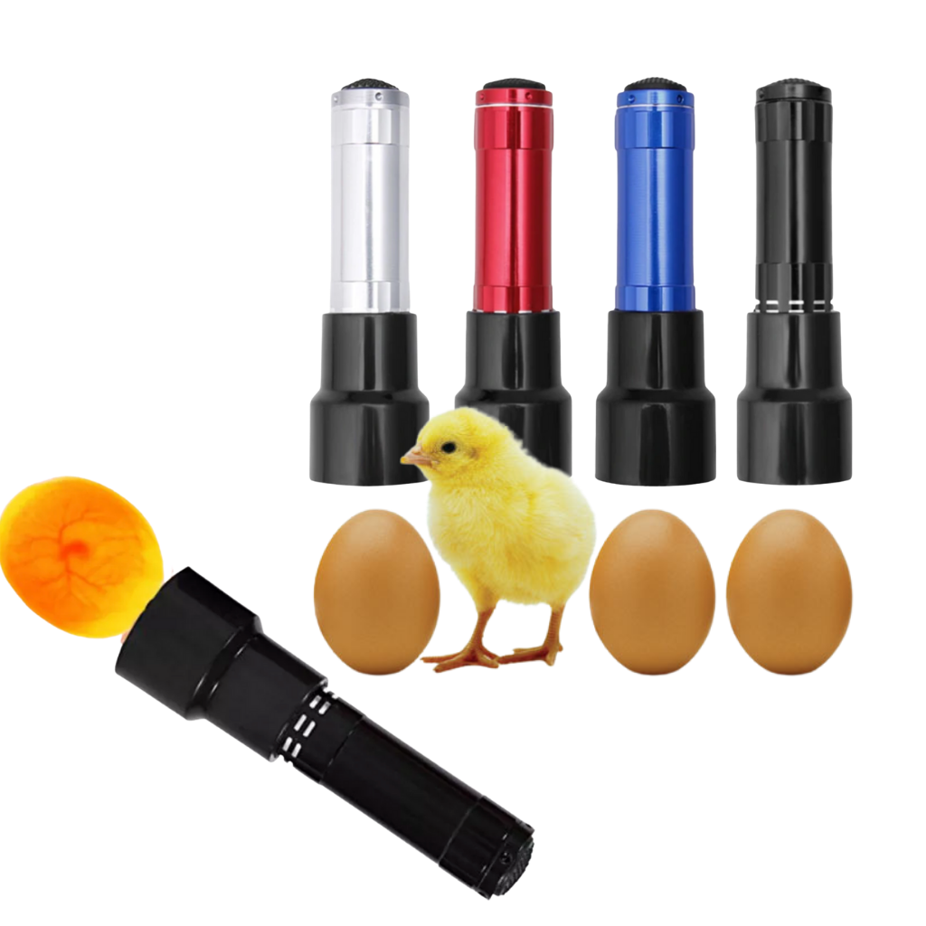 Mire oeuf à 9 LED haute intensité | Lampe d'incubation oeufs - Ozerty