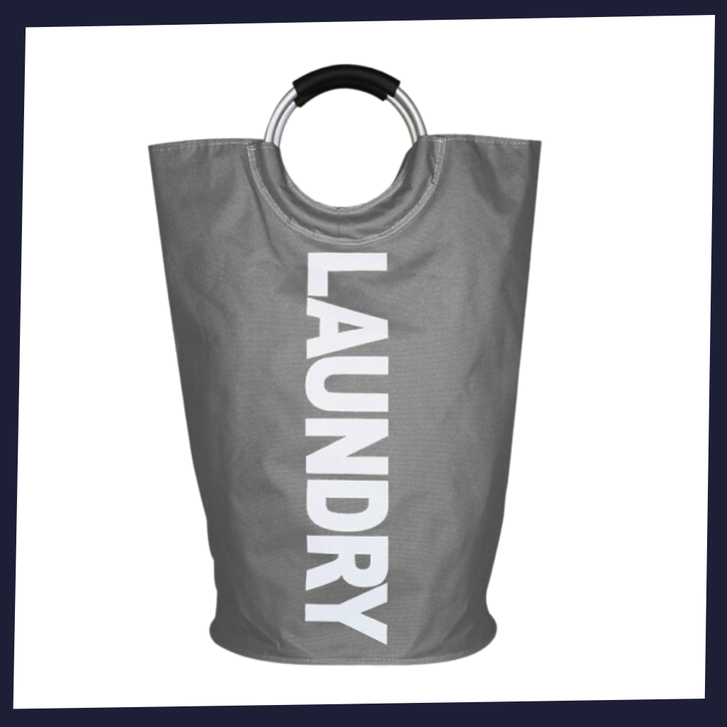 Foldable Laundry Basket bag with Handles - Package - Ozayti