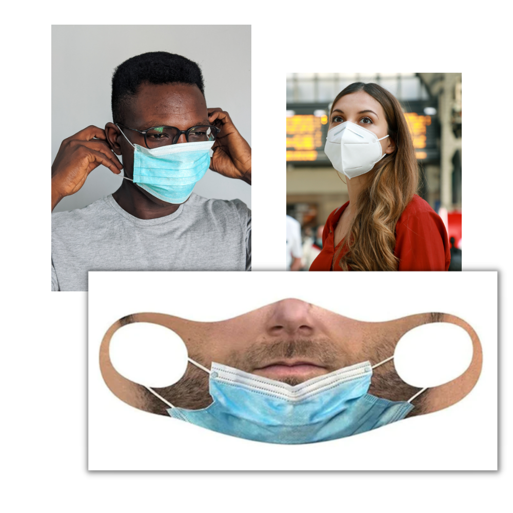 Funny face mask - Unique and funny - Ozerty