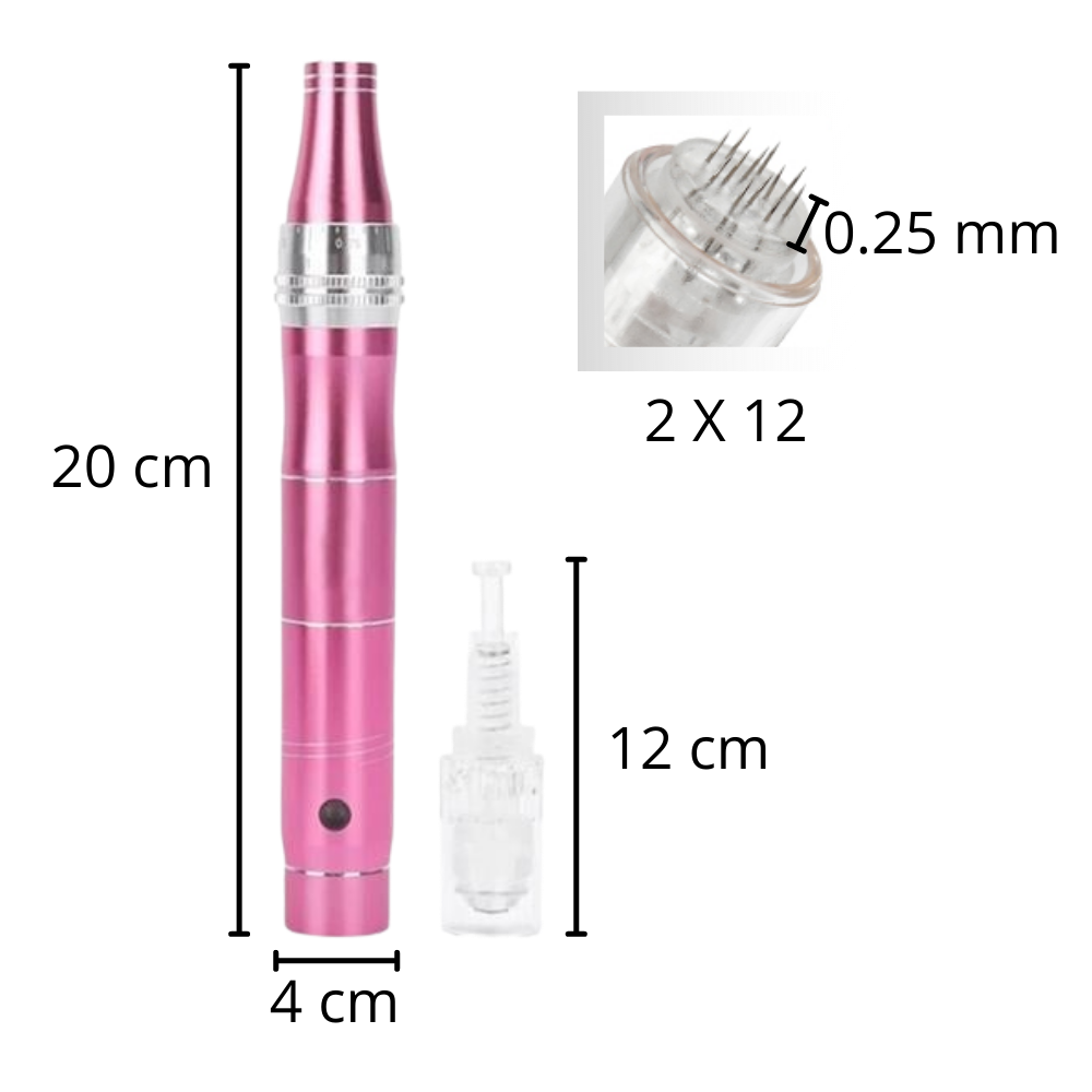 Penna per micro-needling dermico - Dimensions - Ozerty