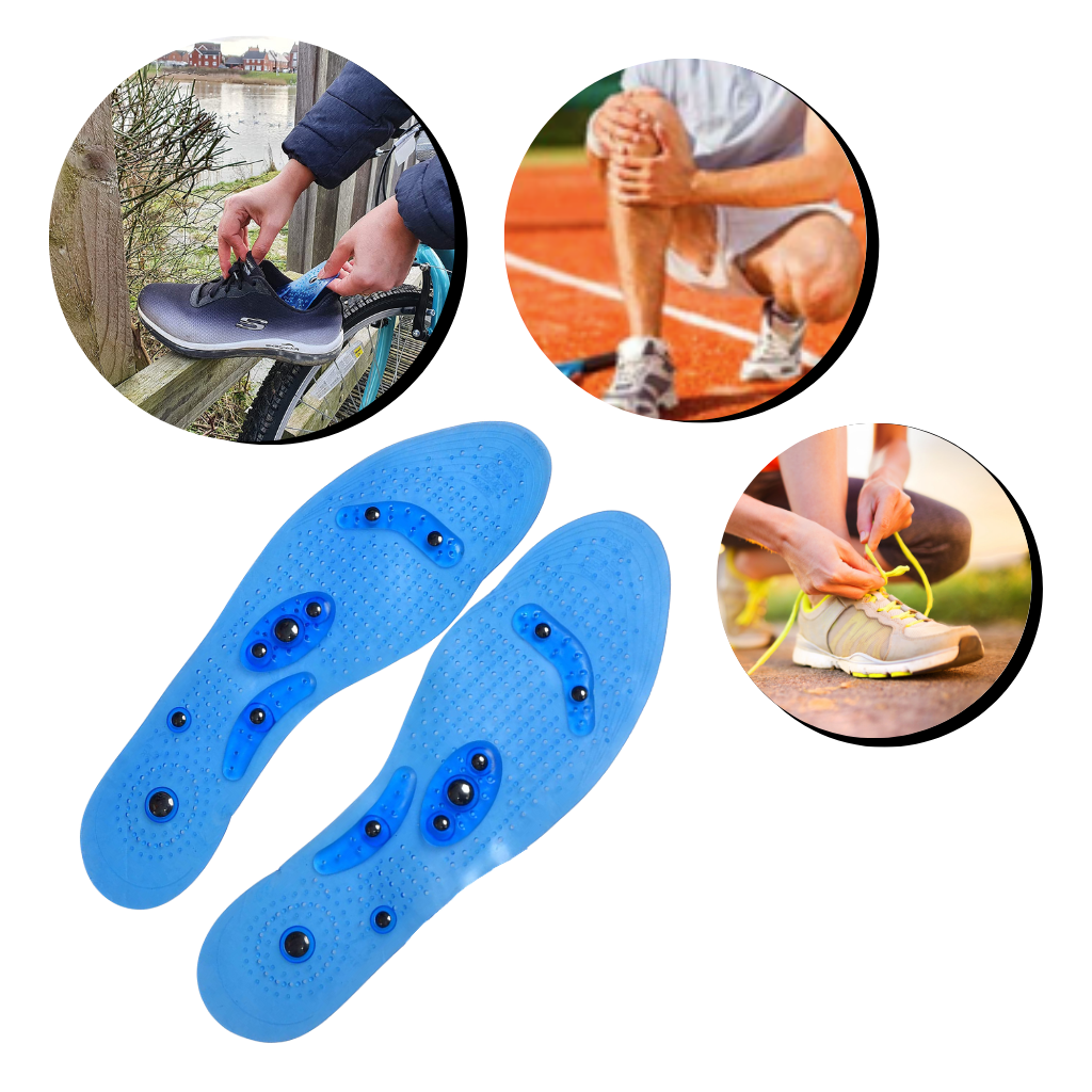 Magnetic Foot Massage Insoles - Versatile soles - Ozerty
