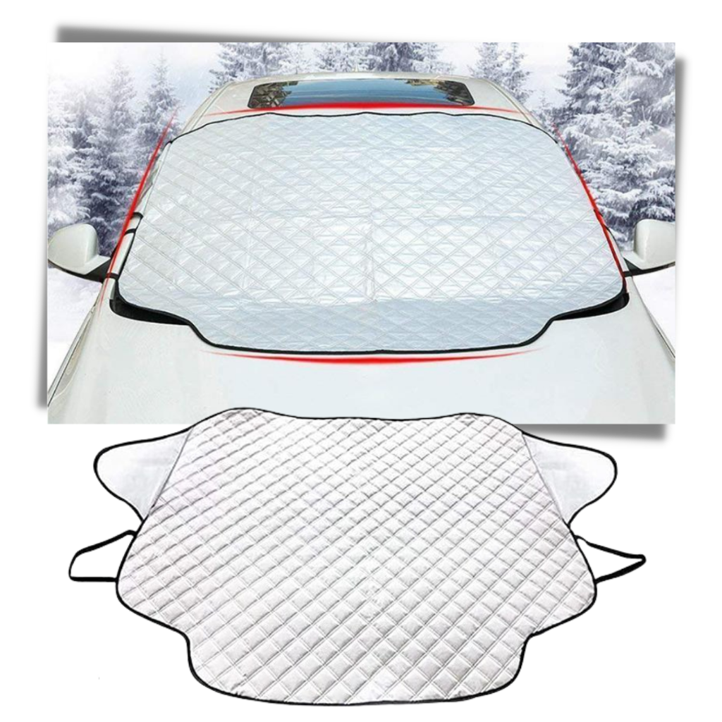 Magnetic windshield protection - Protect the windshield in winter - Ozerty