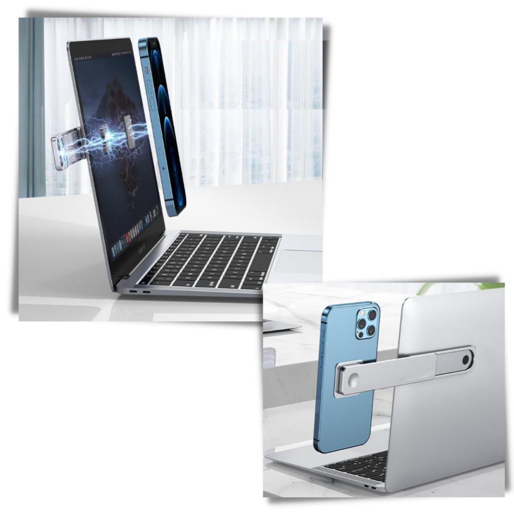 Multi-use Adjustable Laptop Phone Holder - Adjustable Laptop Phone Holder - 