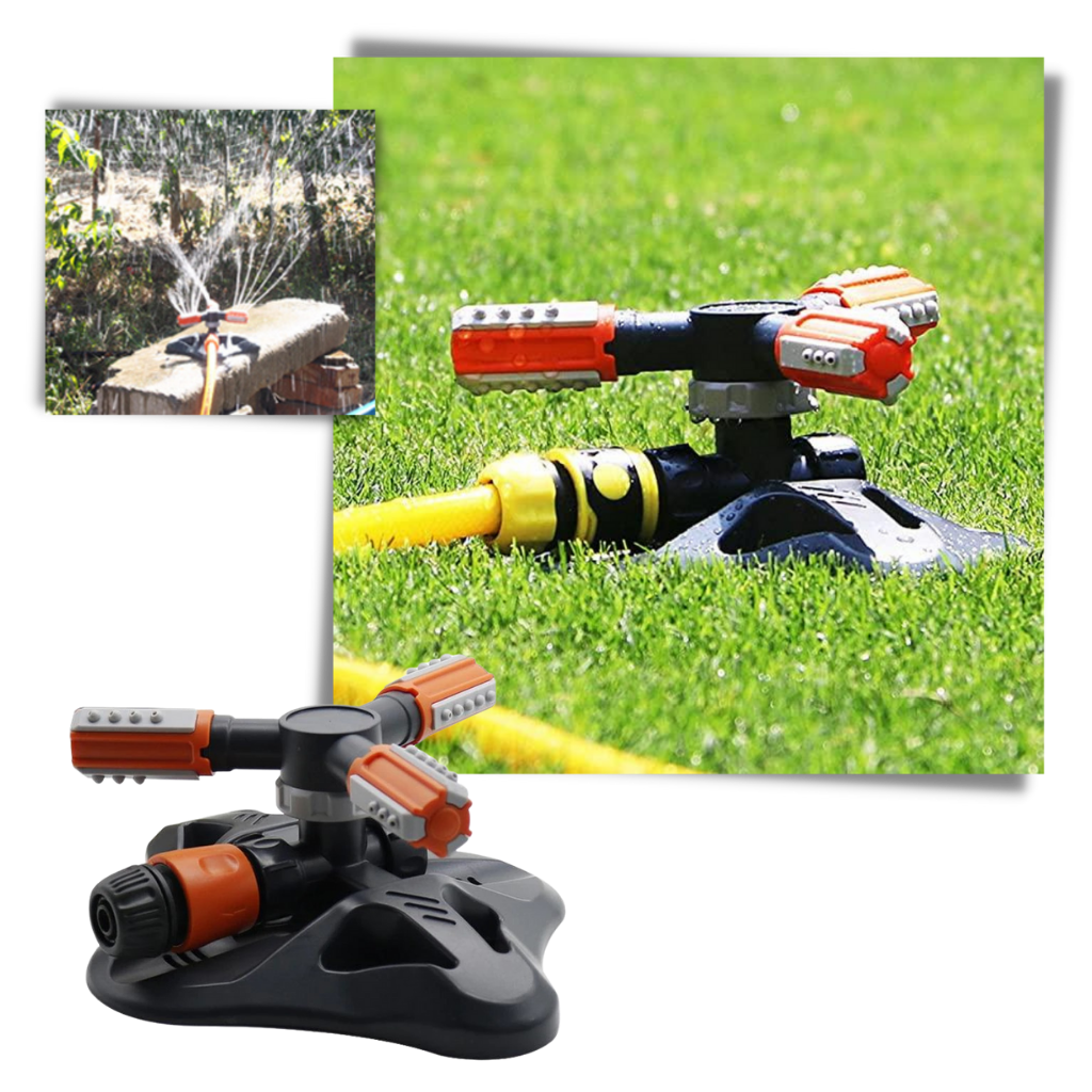 Adjustable 360° Sprinkler Device - Suitable for Different Ground Types - 