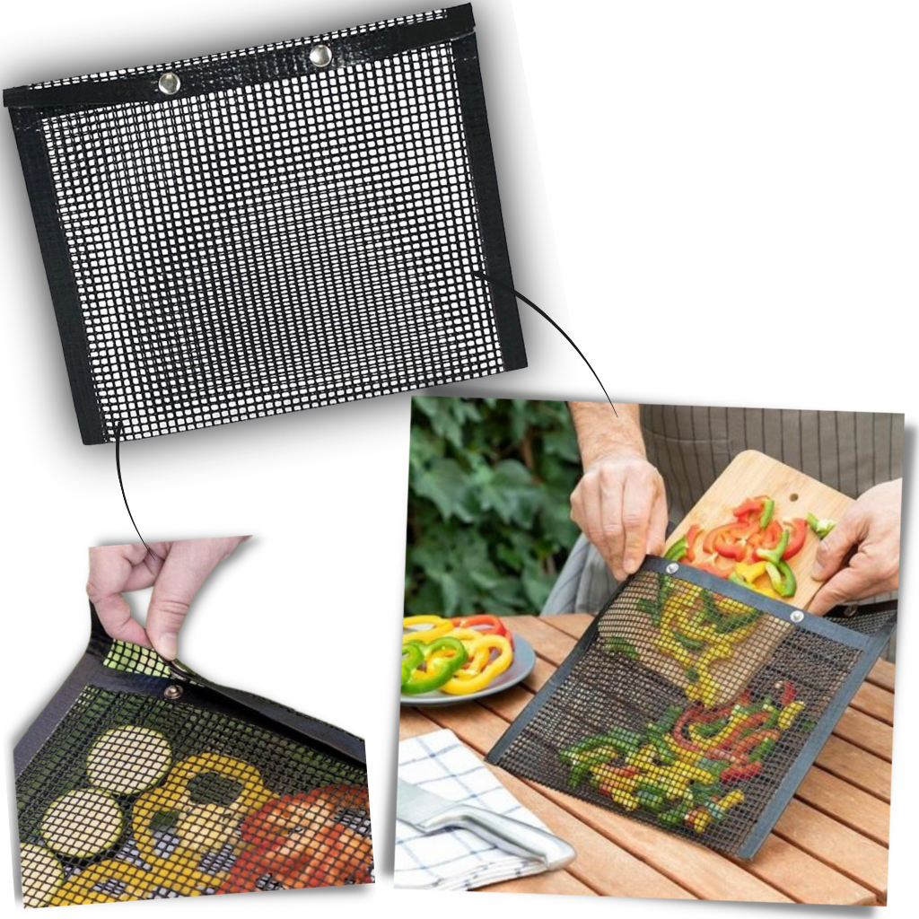 Non Stick BBQ Bag - Easy to use - Ozerty