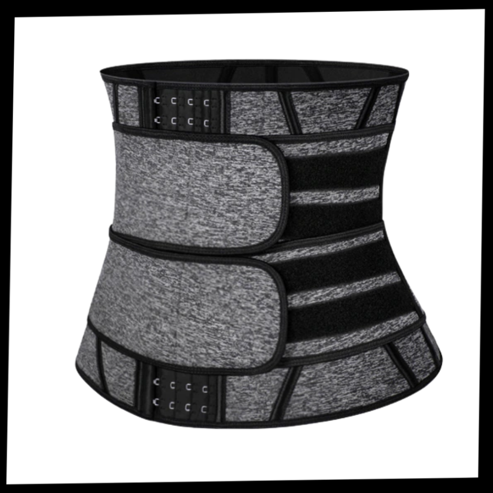 Double Strap Sauna Waist Trainer  - Package -