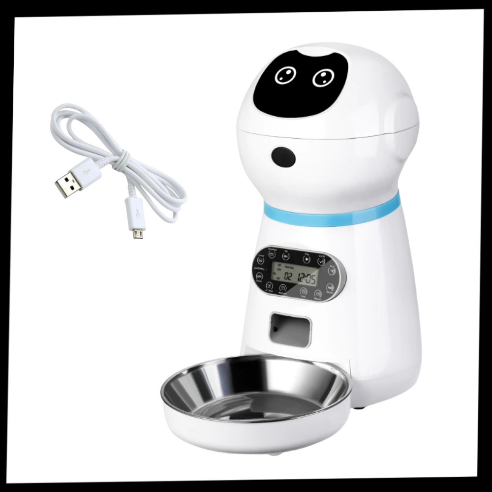 Automatic Pet Food Dispenser - Package - 