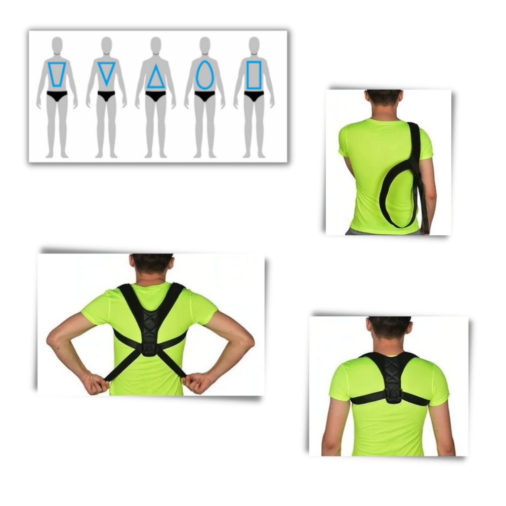 Body Posture Corrector - Adjustable Size - 